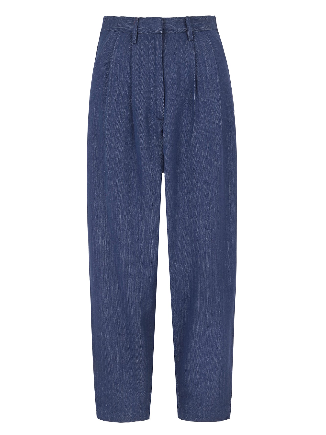 Betty Trousers in Indigo Denim Twill - Image 6