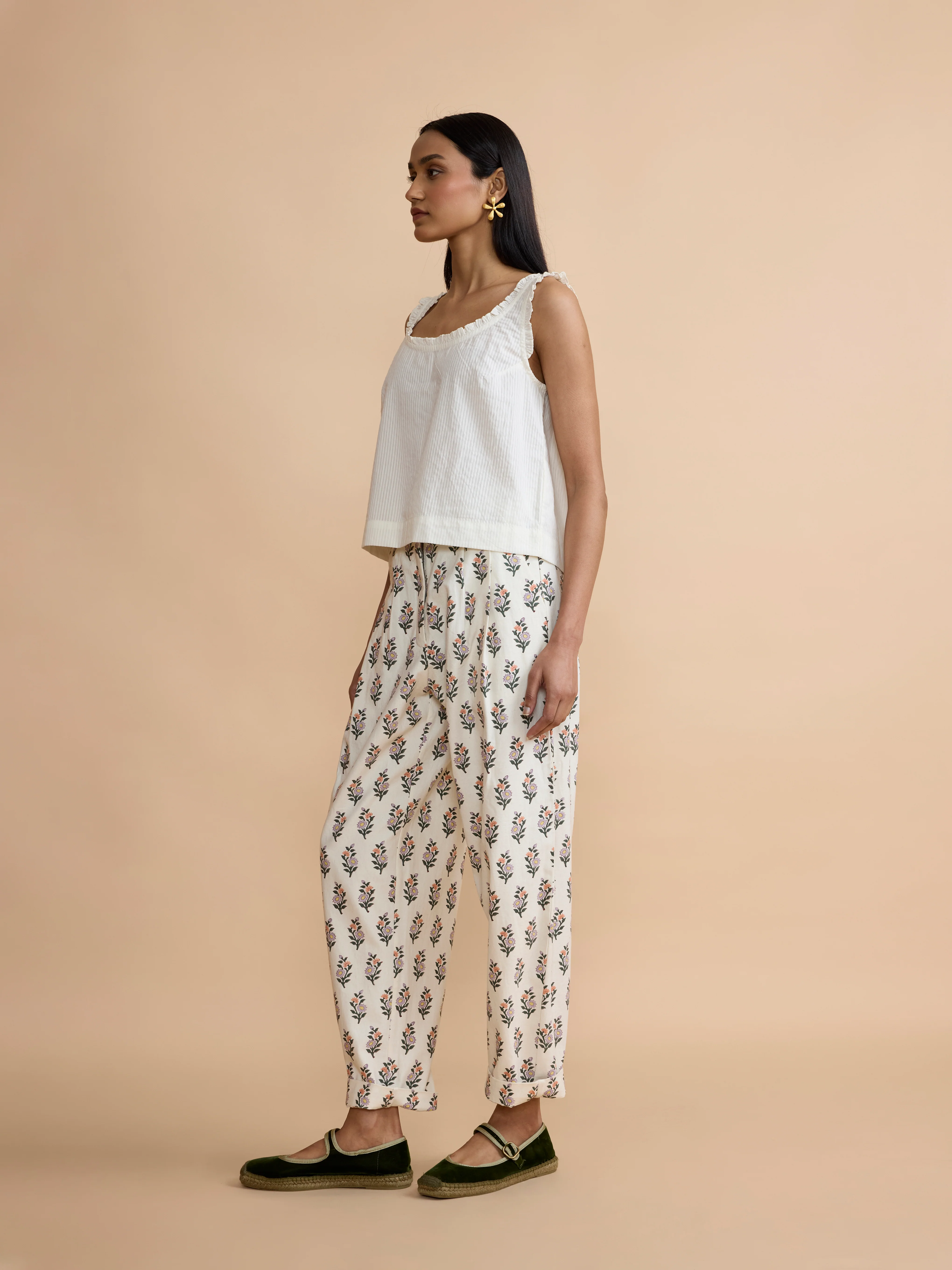 Larkin Top in Ivory White - Image 4